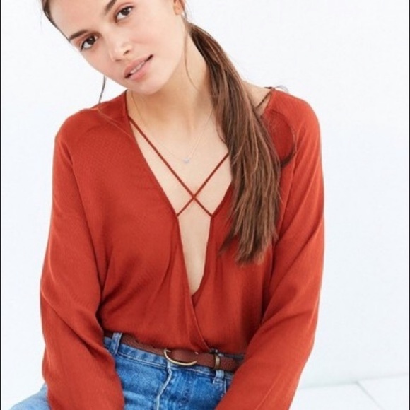 Urban Outfitters Tops - Silence + Noise Mayfair Crossover Top